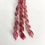 Miniatura: Rubellite Plain Tumbles Beads 3 Strands Natural Gemstone