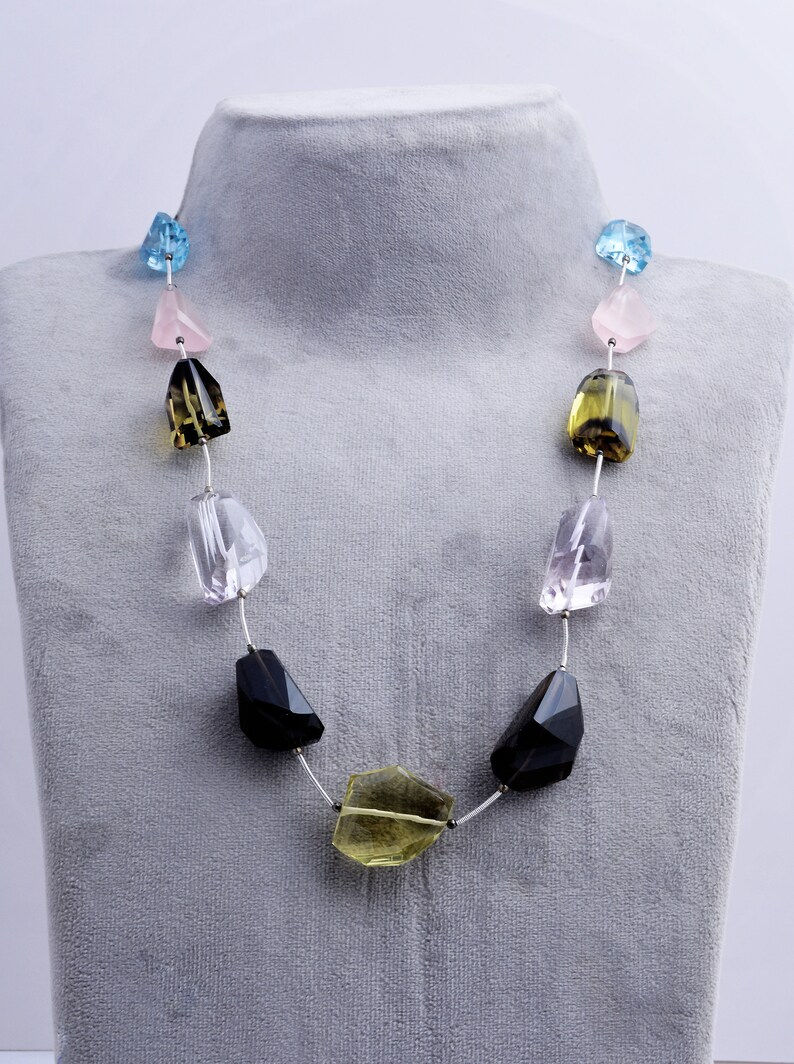 Miniatura: Mixed Gems Brazilian Faceted Nuggets Natural Gemstone