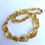 縮圖：Citrine Smooth Tumbles Natural Gemstone Necklace