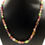 サムネイル： Natural Multi Tourmaline Smooth Tumbles Gemstone Necklace