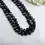 Thumbnail: Black Spinel Twisted Fancy Beads Natural Gemstone Necklace, Bulk Gemstone
