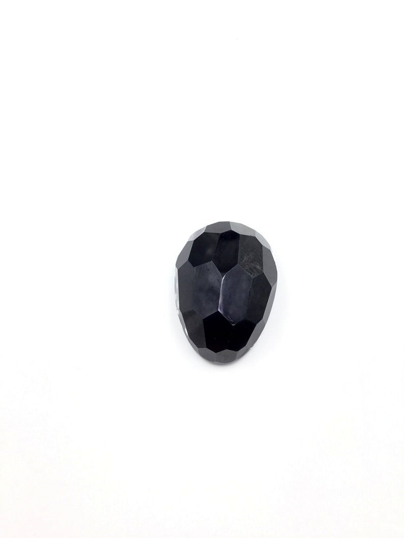 Миниатюра: Natural Fancy Black Spinel Cabochon Loose Gemstone For Jewelry
