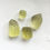 Miniature : Natural Lemon Quartz Carved Tumble Loose Gemstone
