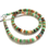 섬네일: Mixed Multi Gems Plain Beads Natural Gemstone Necklace