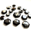 Thumbnail: Black Spinel Hexagon Cut Stone Natural Loose Gemstone