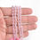 Miniatura: Rose Quartz Faceted Drops Natural Gemstone Beads