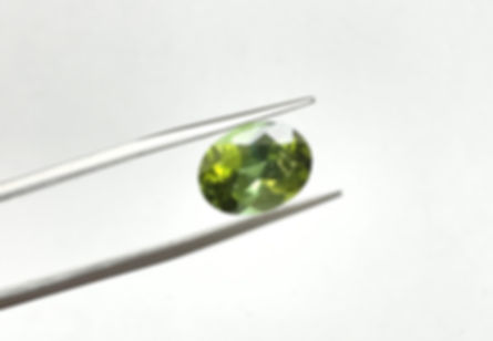 4.97 Carats Green Tourmaline Oval Faceted cutstone Fine Jewelry Natural Gemstone