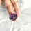 Miniatura: 44.70 carats Amethyst Flower Carved Top Quality Ring Natural Gemstone