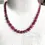 Miniature : 163.00 Carats Rubellite Tourmaline Necklace Fine Jewelry Natural Gemstone Beads