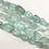 الصورة المصغرة: Aquamarine Faceted Tumble Natural gemstone Necklace 1strand 120carats average