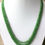 Miniaturbild: Tsavorite Faceted Beads 3 Lines Necklace Natural Gemstone
