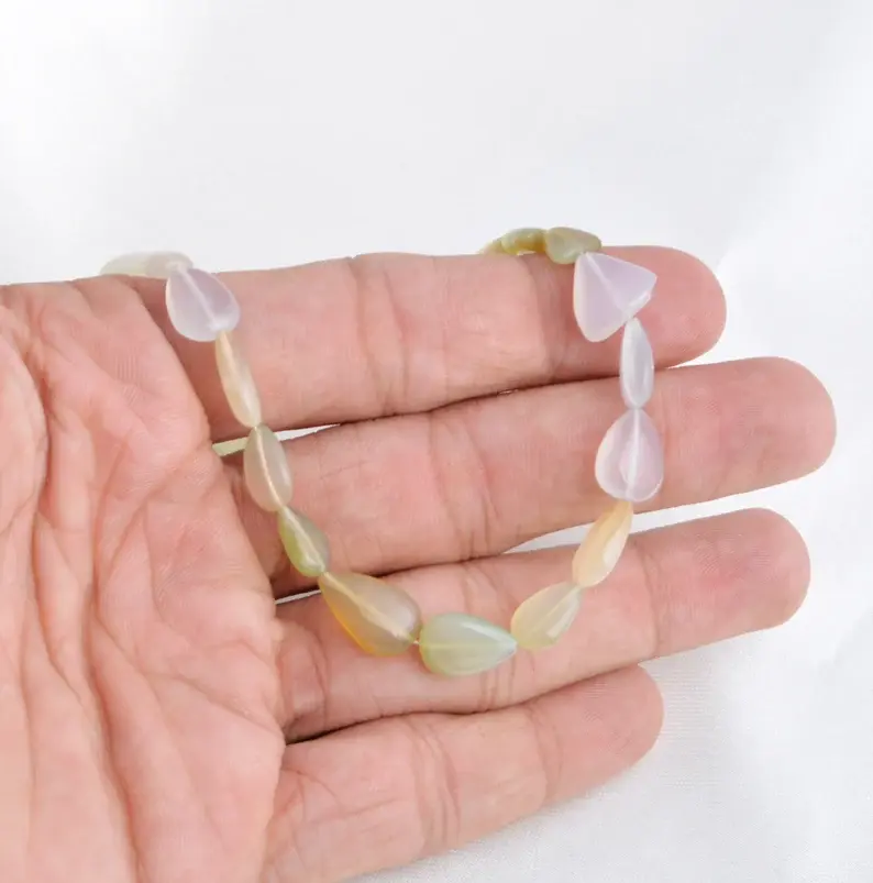 縮圖：Natural Multi Blue Opal Fancy Beads Gemstone Bracelet