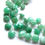 Miniatura: Chrysoprase Faceted Round Gemstone Necklace For Jewelry Making