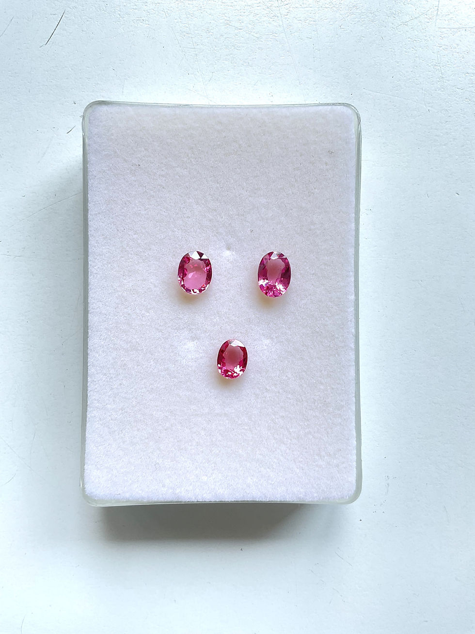Miniature : 5.40 Carats Tanzania Mahenge Pink Spinel Cut stone For Jewelry Natural Gemstone