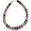 サムネイル： Multi Tourmaline Mixed Shaded Beads Natural Gemstone