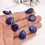 섬네일: Lapis Lazuli Faceted Pear Beads Necklace l 8 Inches Natural Lapis Lazuli Faceted
