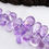 섬네일: Natural Amethyst Faceted Drop Beads Gemstone For Jewelry