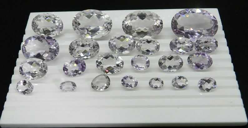 Miniatura: Pink Amethyst Fancy Mix Faceted Shape Natural Gemstone 293.40 Ct 100 % Natural