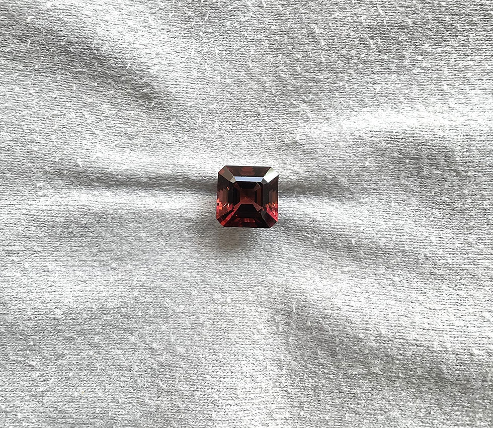 섬네일: 4.00 Carats Pinkish red Top Quality Radiant Cut stone For Jewelry Natural Gem