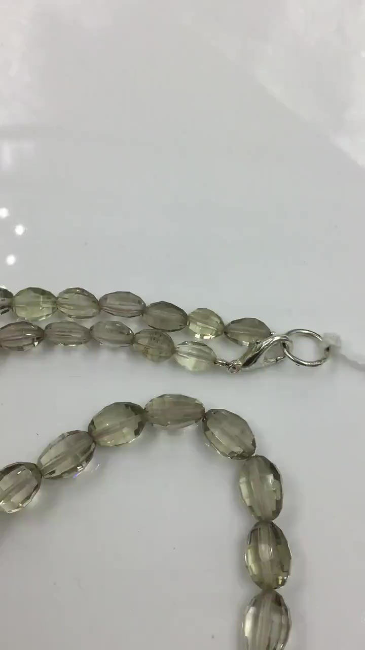 Thumbnail: Smoky Quartz Faceted Fancy Ovals Natural Gemstone Beads