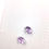 Miniatura: Natural Pink Amethyst Concave Cut Cabochon Pair Loose Gemstone