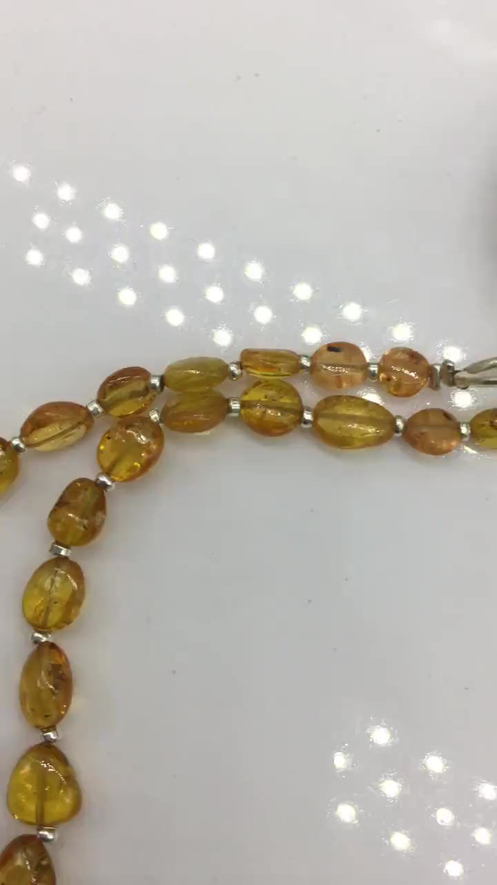Miniatura: Spessartine Fanta Garnet Plain Tumble Natural Gemstone For Jewelry
