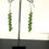 Thumbnail: Tourmaline Earrings Pear Green Earring Set Top Color Natural Gemstone Faceted