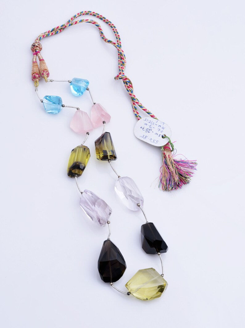 Miniatura: Mixed Gems Brazilian Faceted Nuggets Natural Gemstone