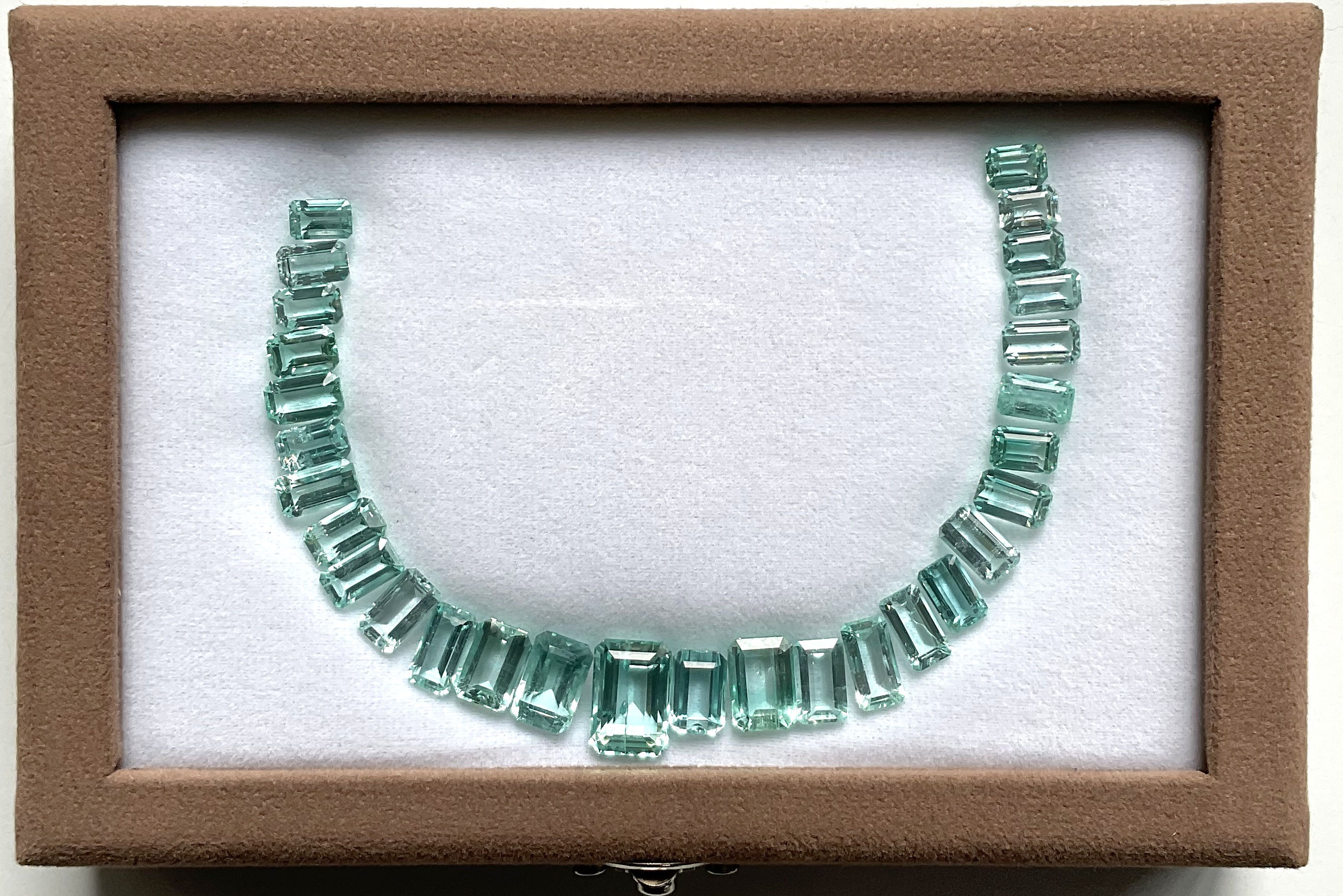 59.53 Carats Nigeria Emerald Octagon Cut Stone Layout Fine Jewelry Natural Gem