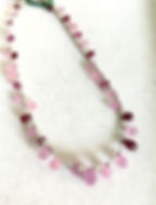 Thumbnail: Ruby Faceted Drops Natural Ruby Drops For Jewelry Making Drops Necklace