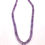 Miniatura: Natural Amethyst Faceted Beads Gemstone Necklace