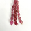 Miniatura: Rubellite Plain Tumbles Beads 3 Strands Natural Gemstone