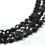 サムネイル： Black Onyx India Faceted Coin 1 Strand 16 Inches Gemstone Jewelry Beads