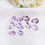 Thumbnail: Natural Amethyst Pear Cutstone 10 Pieces Loose Gemstone