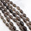 Miniatura: Smoky Quartz Faceted Ovals Fancy Cut Beads 16 Inches Natural Gemstone