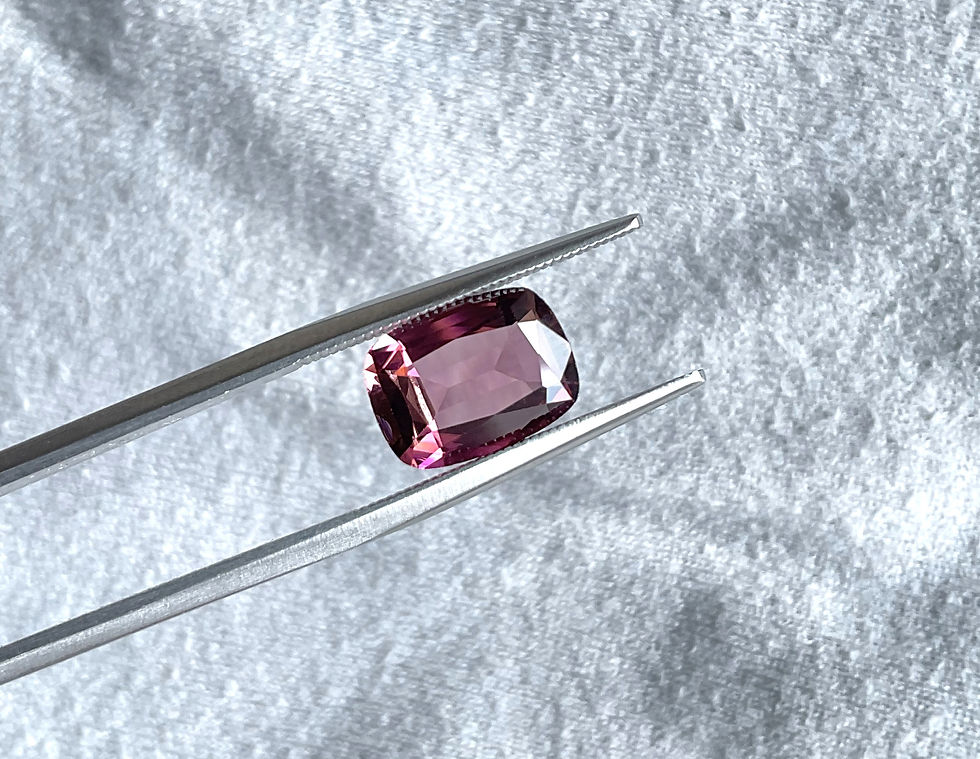 Thumbnail: 2.64 Carat Top Quality Pink Tourmaline Cushion Cut Stone For Jewelry Natural Gem