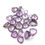 Miniatura: Pink Amethyst Faceted Fancy Trillion Loose Gemstone Natural