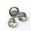 الصورة المصغرة: Green Amethyst Faceted Fancy Round Loose Gemstone Natural