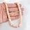 Thumbnail: Pink Opal Faceted Rondelle Beads I 8mm to 9mm Natural Pink Opal Faceted Beads