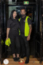Woman and Man Security Guards in Sydney Pub