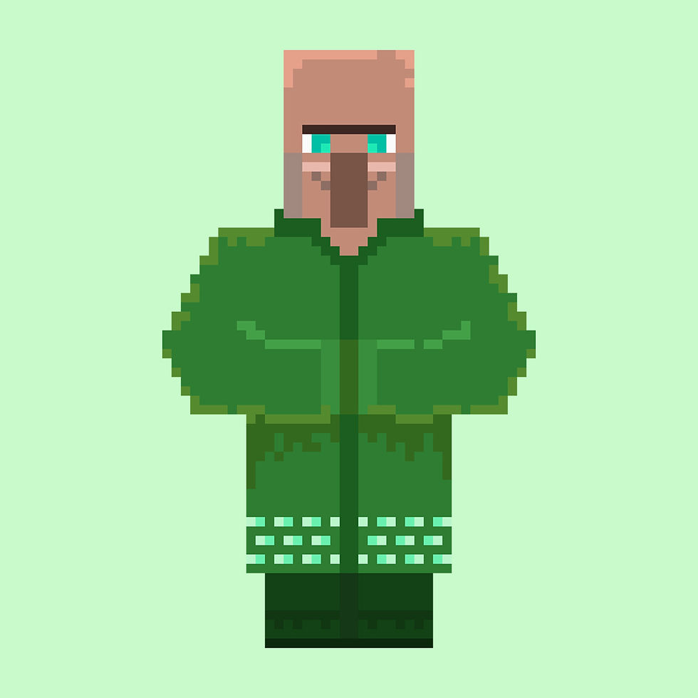 Pixel Art Villager