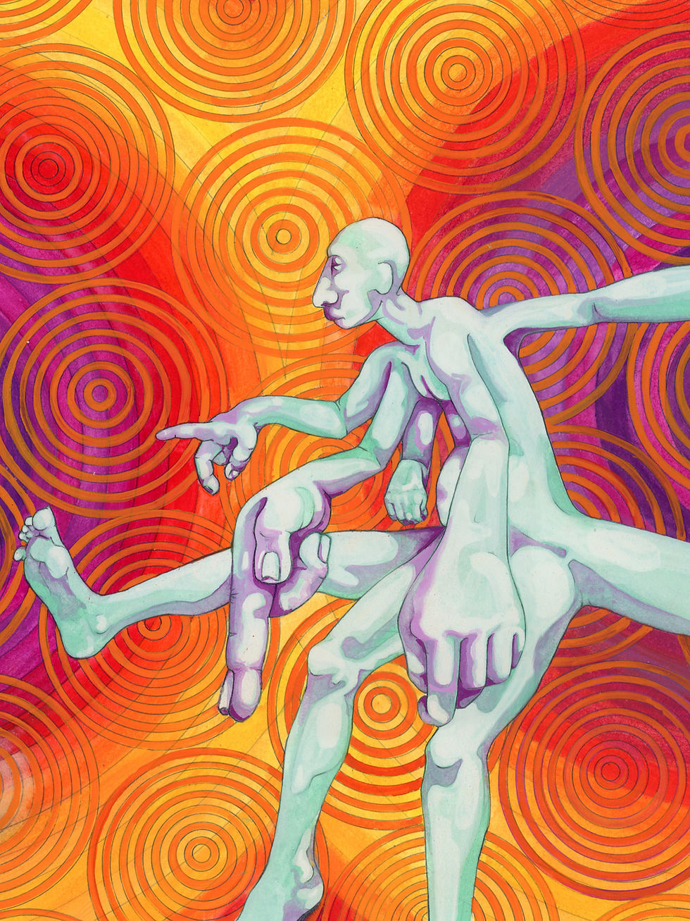 Mini Print Dimensional Idiot Print