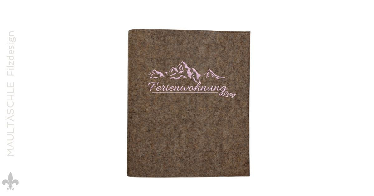 Gästemappe A4 Ferienwohnung Lory
