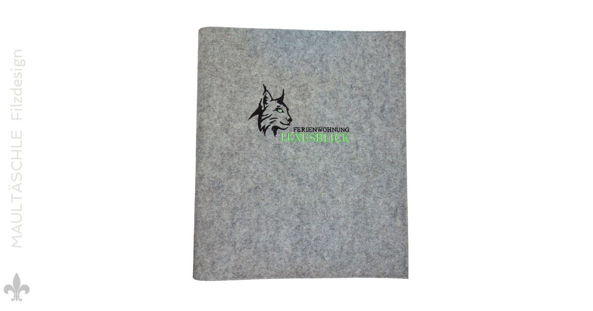 A4 Gästemappe LUXUSBLICK