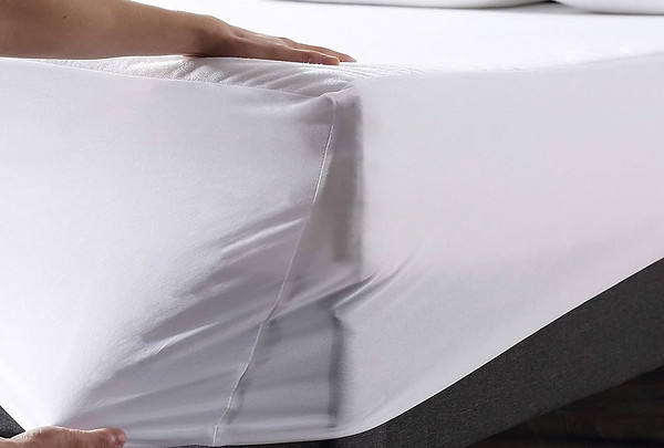bedbug mattress cover liner installed at a home in Miami Shores, FL