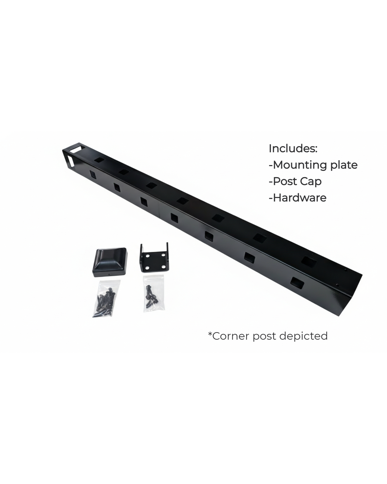 Flat to Stair Corner Top Right Post
