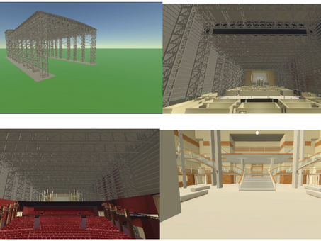 The Challenges of - Limited finance for a theatrical commercial venue. 