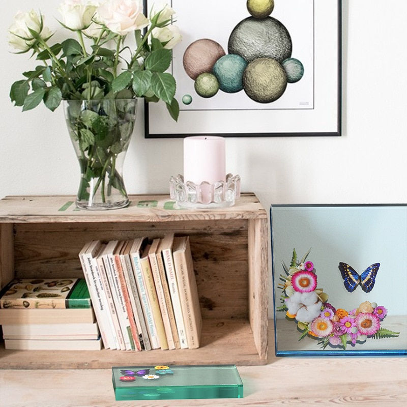 Thumbnail: Square Resin Mold DIY Epoxy Resin Rectangle Preservation Silicone Mold