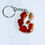 Thumbnail: Letter G Handmade Resin Keychains Infused with Nature or Crystals and Gemstones