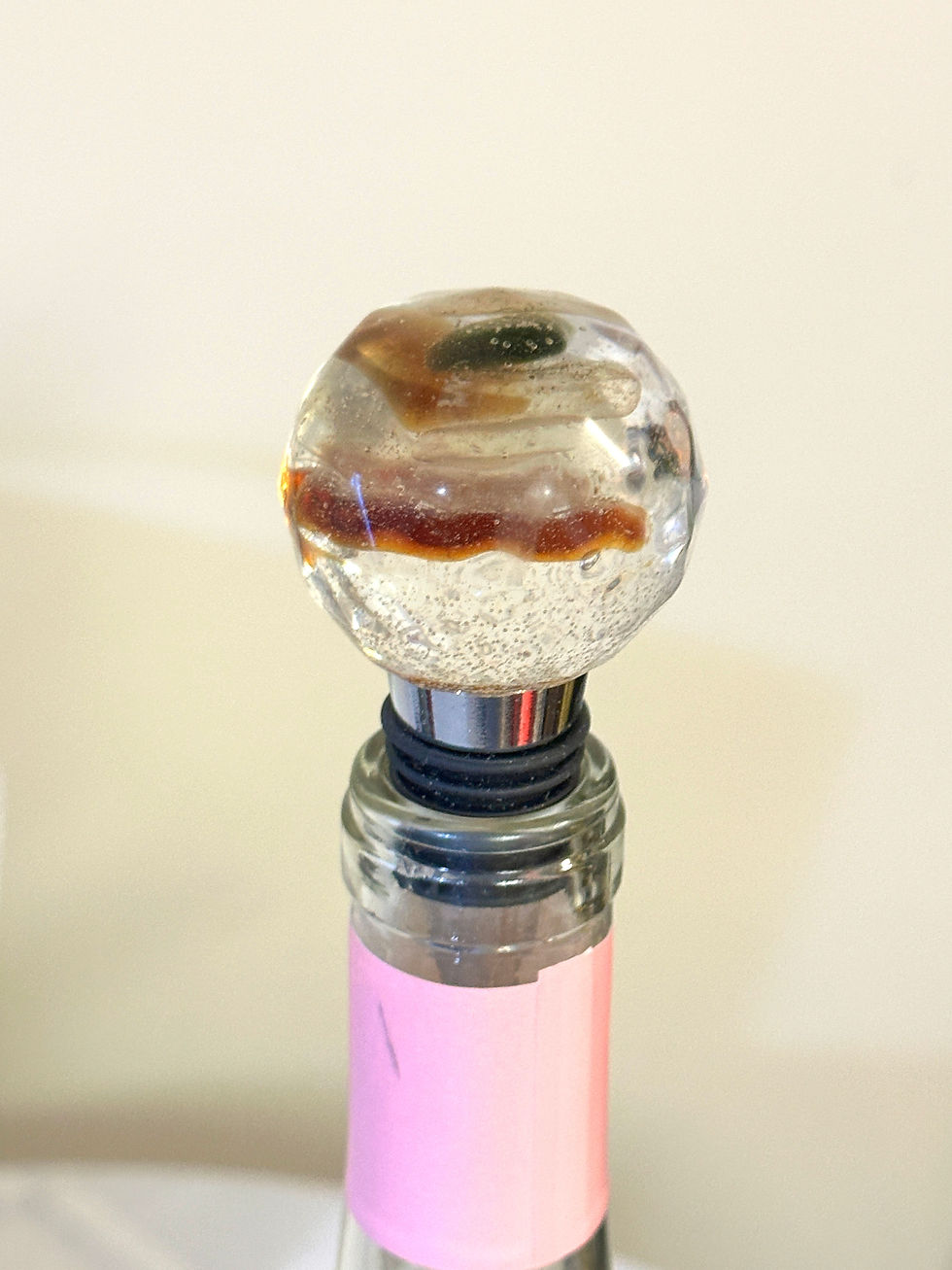 Thumbnail: Sea Glass Wine Bottle Stopper